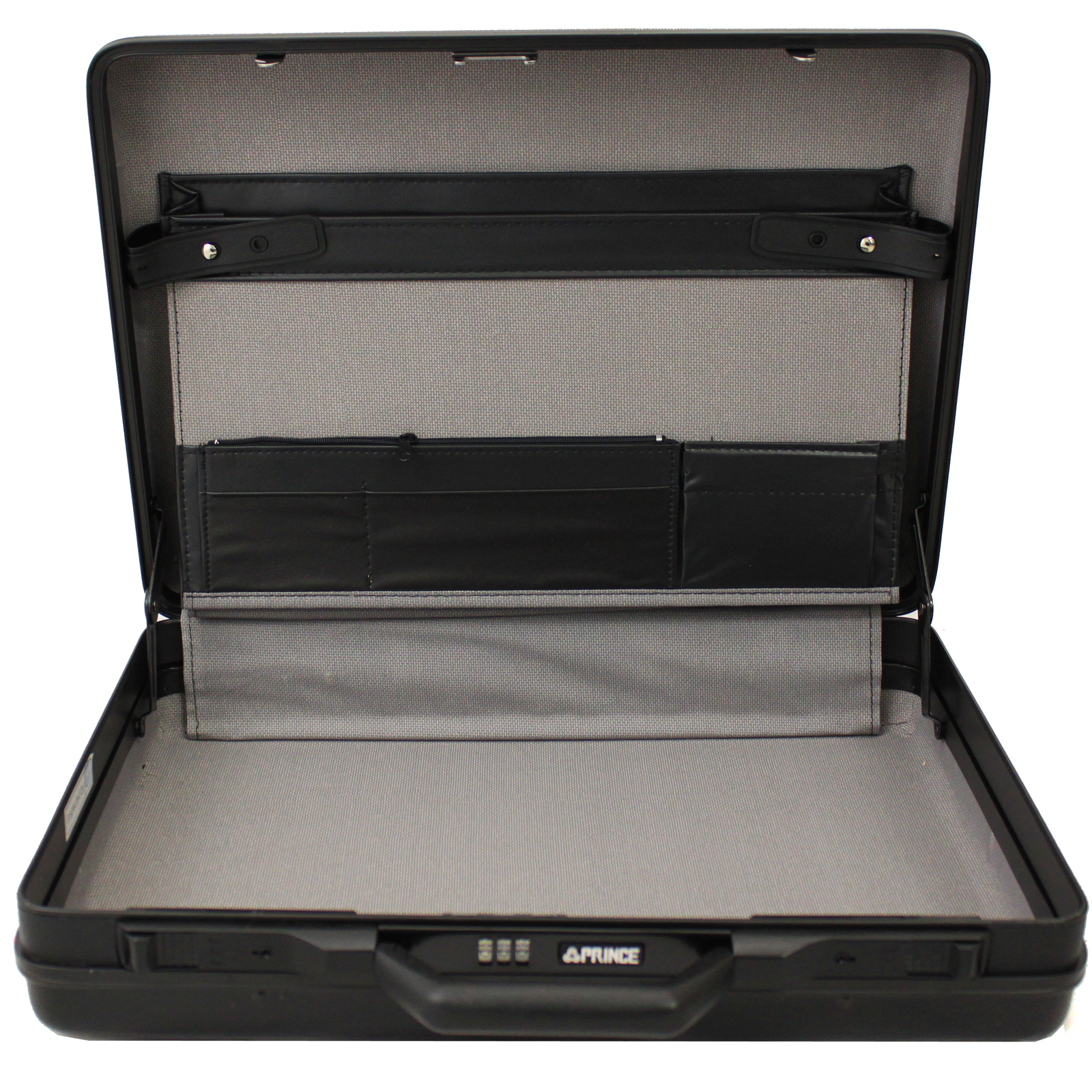 Copa European Prince Style ABS 16" Attache Case - Black