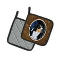 thumbnail image 2 of Caroline's Treasures SS8393PTHD Starry Night Bernese Mountain Dog Pair of Pot Holders, 7.5HX7.5W, multicolor, 2 of 2
