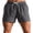 Multicolor, variant on HOOMEUMY Men Checkered Plaid Casual Shorts Elastic Drawstring Waist Loose Extra Short Soft Breathable Thin Home Bottoms Summer Home Sleep Beach Walking Short Pants