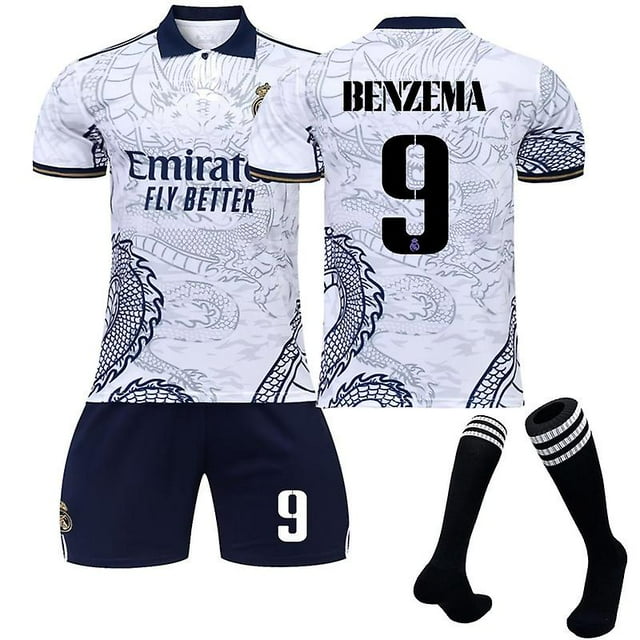 Benzema Maillot Domicile, Maillot Extérieur Benzema 9