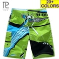 thumbnail image 2 of Pantalones cortos de playa para hombre, Shorts elásticos de secado rápido con cintura elástica para el hogar o al aire libre, correr, surfear, nadar, deportes acuáticos Fivean  unisex, 2 of 2