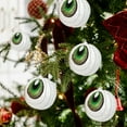 thumbnail image 6 of Christmas Ornaments 3 Pcs Weird Christmas Balls for Christmas Tree Decorations Christmas Eye Like Holiday Home Hanging Ornaments Clearance, 6 of 6