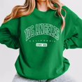 thumbnail image 2 of WEAIXIMIUNG Sweat à Rayures pour Femmes 3X Nouveau Pull à Col Rond Imprimé Lettres Manches Longues Hoodie, 2 of 6