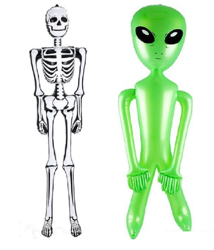 inflatable alien doll