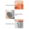 thumbnail image 4 of Car Aromatherapy Diffuser with Himalayan Salt Lamp - USB Charging, 16-Hour Battery, Color-Changing Night Light for Air Purification & Mood, 4 of 7