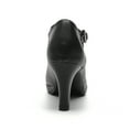 thumbnail image 5 of kkdom Women High Heels T-Strap Dress Shoes Mary Jane Pumps Black Size 6.5, 5 of 7