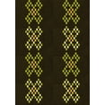 thumbnail image 1 of Ahgly Company Tapis Rectangulaire d'Intérieur Lavable en Machine Chêne Brun Transitionnel, 6 Pieds x 9 Pieds, 1 of 7