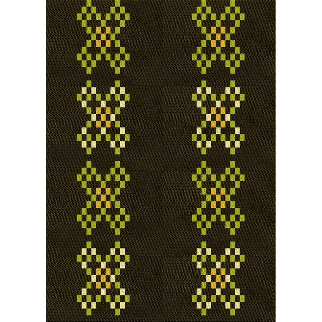 Ahgly Company Tapis Rectangulaire d'Intérieur Lavable en Machine Chêne Brun Transitionnel, 6 Pieds x 9 Pieds