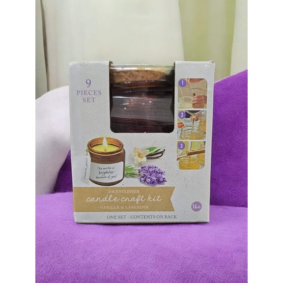 Candle Craft Kit Vanilla and Lavender