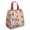 Pioneer Flower Floral, variant on Pioneer Flower Floral Print Pattern Insulated Lunch Bag for Women & Adults,Large Portable Soft Cooler Lunch Bag,Thermal Food Storage Tote with Pearl Cotton,8.66L,8.75x5.75x9.5 Inch