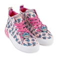 thumbnail image 4 of Disney Lilo & Stitch Girls Sneakers, Mid Top Lace Up Shoes Light Pink – 3, 4 of 7