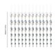 thumbnail image 4 of 12pcs Repeller Reflectante Pájaros 30 Cm Dispositivo Disuasorio Espiral para Patio (plata), 4 of 6