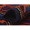 thumbnail image 5 of Semi Antique Aimzhan Blue/Red Rug, 3'3" x 4'8", 5 of 8