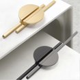 thumbnail image 2 of Poignée d'Armoire Demi-Rond en Alliage de Zinc Anti-Âge Poignée de Porte compatible Meubles Newway CPDD, 2 of 5