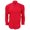 Red, variant on Kustom Kit Mens Long Sleeve Corporate Oxford Shirt