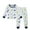 d-White23990, variant on FAOWME Child Boys Girls Cotton Blend Outfit Sets Long Sleeve Tops With Long Pants 2 Piece Clothes Sets Holiday O-Neck Dailywear