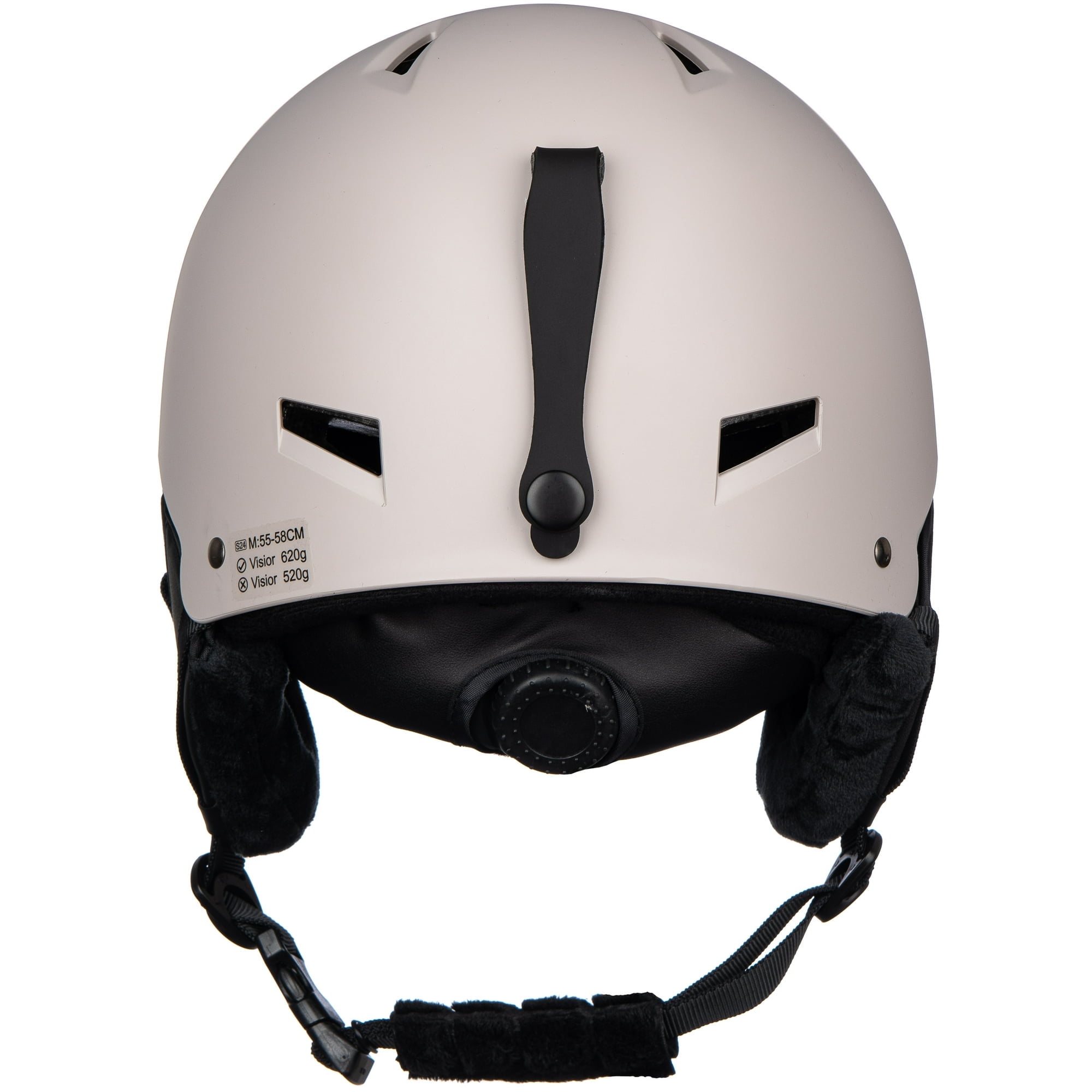 Premium Photo  Black and white helmet mockup skiing or snowboard head  safety mock up protection hard sport