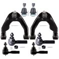 thumbnail image 3 of ECCPP Control Arm Kit 2000 2001 2002 2003 2004 for Nissan Frontier for Nissan Xterra - Inner Tie Rod Ends Lower Ball Joints Outer Tie Rod Ends Upper Control Arms, 3 of 7