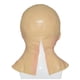 thumbnail image 3 of Máscara facial integral de látex Headgear Alien Bald Man, 3 of 3