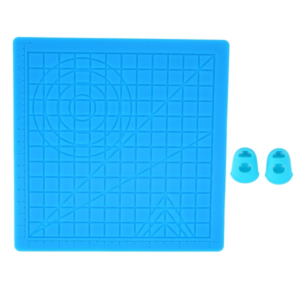 Herramienta De Dibujo De Lápiz 3D, Estera De Impresión En 3D Durable Profesional Plegable Con Plantillas Básicas Tapas De Los Dedos Para La Impresora 3D Para Niños Para Adultos
