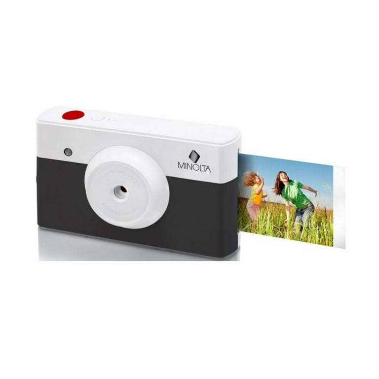 Minolta MNCP10 instapix Instant Print Camera (Charcoal)