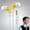 Yellow, variant on Wired Earbuds 3.5mm Wired In Ear Earbuds, Universal 3.5mm Earbuds for Laptop Tablet, Library Wired Earphones, Multi Color Bulk Earbuds, Stereo Wired Headphones, Practical Ergonomic Earbuds,White