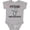 AC-Heather Grey, variant on Future Nurse Anesthetist Boys or Girls Baby Bodysuit