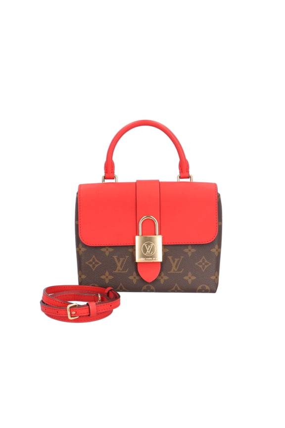 Pre-Owned Louis Vuitton Rocky BB Monogram Shoulder Bag, Canvas M44322, Brown, Women's,...