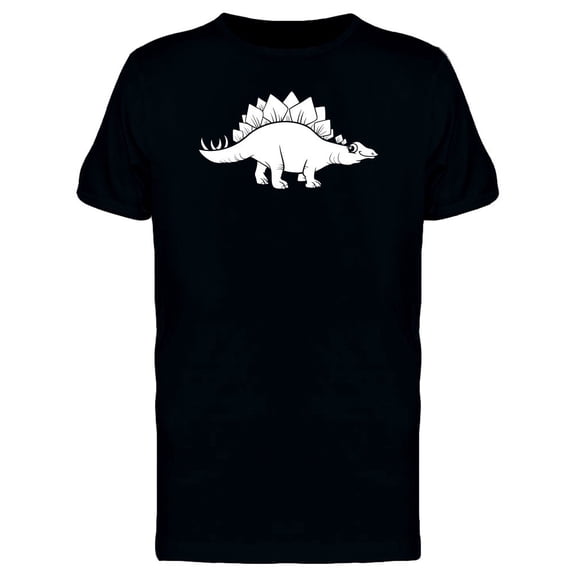 Cool Stegosaurus Dinosaur Doodle Tee Men's -Image by Shutterstock