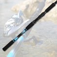 thumbnail image 4 of 4-Piece Carbon Fiber Boat Fishing Rod Spinning Portable Tournament Pole for Fresh & Saltwater, 4 of 7