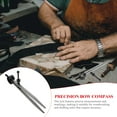 thumbnail image 6 of HAKIDZEL Woodworking Scribing Ruler Flat Legs Ergonomic Handle Iron Scribing Gauge 1Pcs, 6 of 8