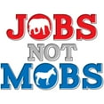 thumbnail image 2 of CafePress - Jobs Not Mobs - 11 oz Ceramic Mug - Novelty Coffee Tea Cup, 2 of 4