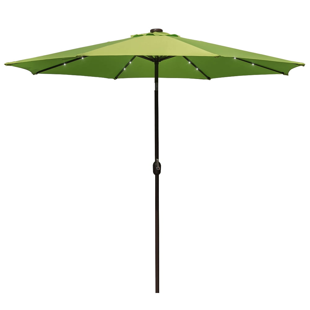 Abble 10 Ft Steel Rectangular Patio Umbrella