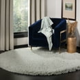 thumbnail image 4 of SAFAVIEH Harvey Solid Plush Shag Area Rug, Light Blue, 3' x 5', 4 of 8