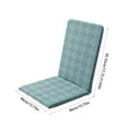 thumbnail image 3 of OAVQHLG3B Stretch Dining Chair Covers, Slip-Proof Seat Protector, Set of 2, Removable Washable, Kitchen Hotel Use, 3 of 6