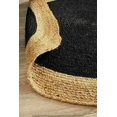 thumbnail image 5 of Aizza Trends Handmade Hand Crafted Eco -Frendly Jute Floor Area Rug-Floor Carpet Rug-Floor Runner Rug-Center Table Carpet Rug-Bed Side Runner Rug-Make in India-3 x 3 Feet Round ( 90 cm x 90 cm ), 5 of 5