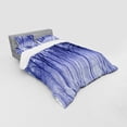 thumbnail image 3 of Ambesonne Forest Bedding Set 3 Pcs, Winter Woodland Foggy, Twin XL, Purple Black Grey, 3 of 3