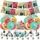 thumbnail image 1 of 37Pcs Spy x Family Theme Birthday Party Supplies Including Happy Birthday Banner, Cake Topper, Cupcake Toppers, Balloons for Kids Fans, 1 of 4