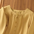 thumbnail image 4 of SXcggal Women's Bohemian Cotton Linen Loose Solid Color Shirt Blouse Fashionable Beautiful Comfortable Women's Top, 4 of 6