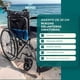 thumbnail image 2 of Silla de Ruedas para Adultos Mayores Confort Máximo | Asiento Ancho 20” (50 cm) | Respaldo y Reposapiés Abatibles | Peso máximo que soporta 110 kg, 2 of 11