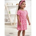 thumbnail image 3 of Gerber Baby & Toddler Girls Dress, Diaper Cover & Headband Outfit Set, 3-Piece (Newborn - 5T), 3 of 13