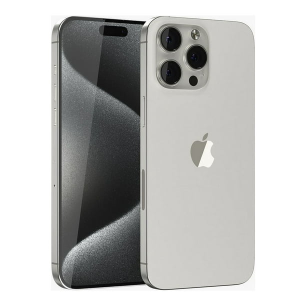 Restored Apple iPhone 15 Pro 256GB - White Titanium (AT&T