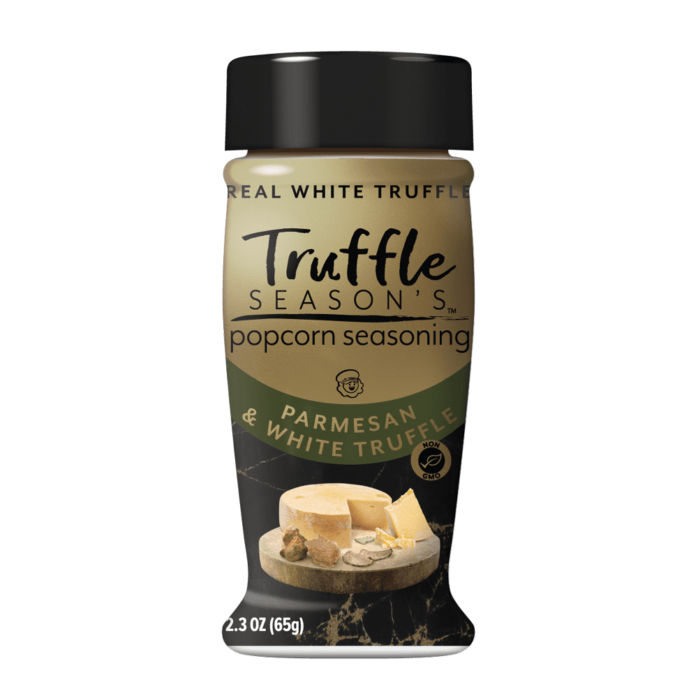 Photo 1 of *7/6/2023* 6 PACK Truffle Season's Parmesan White Truffle Popcorn Seasoning 2.3 ounce jar