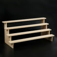thumbnail image 6 of yotijay Wooden Display Riser Stand Collectibles Display Stand Multifunctional Countertop 4 layer XL, 6 of 9