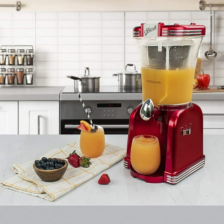 Nostalgia - SM32RR 32-Ounce Retro Slush Drink Maker - Red