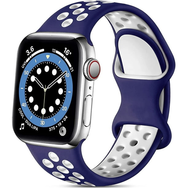 BRADCET 1/4Pack Nike Silicone Sport Band for Apple Watch Bnads