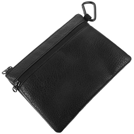 UPOUART Black Golf Holder with Multi-Compartment Storage Bag Golf Accessories Set for Convenient Organization and Transport