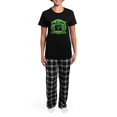 thumbnail image 4 of CafePress - Happy St. Patrick's Day Schip Women's Dark Pajamas - Women's Short Sleeve Print T-Shirt and Pants Dark Cotton Pajama Set, 4 of 7