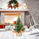 thumbnail image 5 of Simulación Mini árbol de Navidad Artesanía creativa para apartamento Oficina 20 centímetros Yuyangstore Mini árbol festivo, 5 of 8