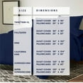 thumbnail image 2 of Kotton Culture 1Pc Queen Size Duvet Cover Only 100% Egyptian Cotton 1000 TC Navy Blue, 2 of 4